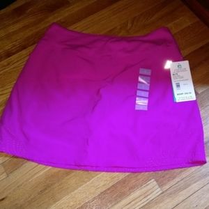 NWT*Free Country ventilated hot pink Skort*sz S